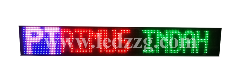 Best seller bus transit led moving letter signage advertising panel board destination screen display