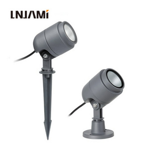 LNJAMI Outdoor IP65 12W LED Spike Light Garden Lawn Light For Yard Tree Spot Lighting