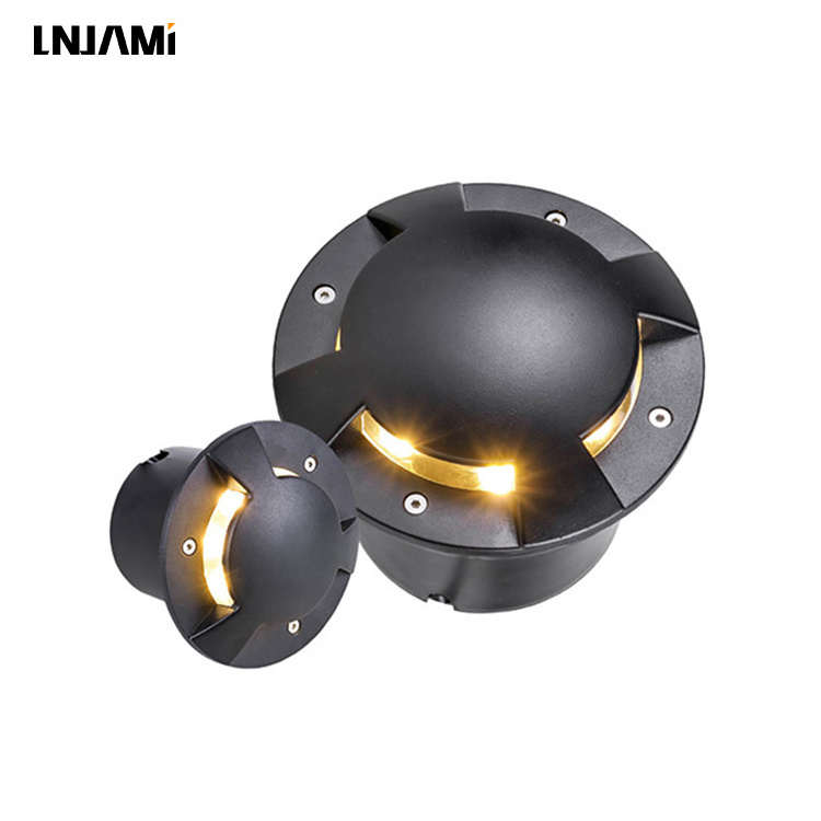 LNJAMI 3W 6W 9W Waterproof LED Deck Inground Light Underground Light For Outdoor Garden Floor Recessed Step Buried Lamp