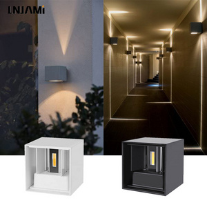 LNJAMI Indoor 6W 10W Adjustable Angle LED Wall Lamp Up and Down LED Wall Light For Wall Sconce Bedroom