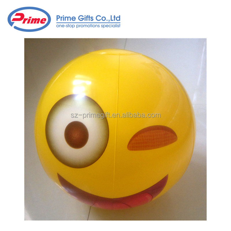 Made in China Inflatable PVC Beach Ball with Custom Logo Printing