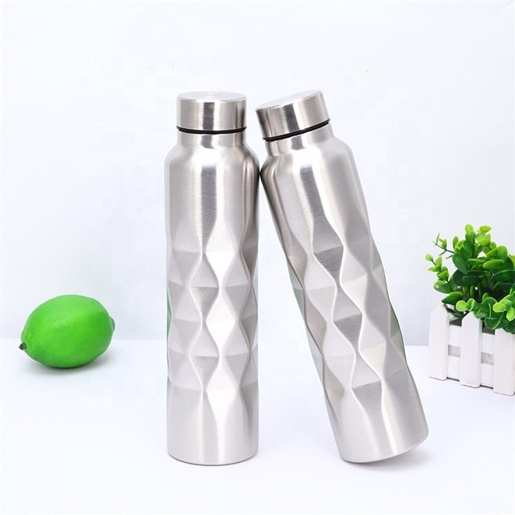 Customizable Single Wall Stainless Steel Water Bottles with Custom Logo 1000ml