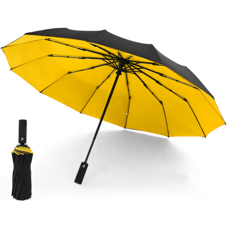 Travel Windproof Double Layer Umbrella Auto Open and Close with Logo