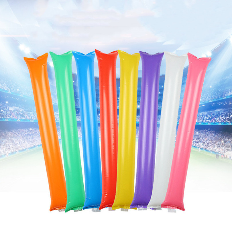 Promotional Bam Bam Stick/cheering Stick/thunder Stick for Sale Custom Logo PE Plastic OEM Silkscreen 10*60cm or Custom Size