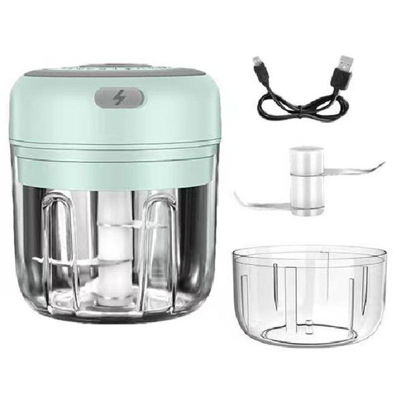 High Quality Vegetable Crusher Kitchen Tool 100/250mL Mini Electric Garlic Chopper USB Charging