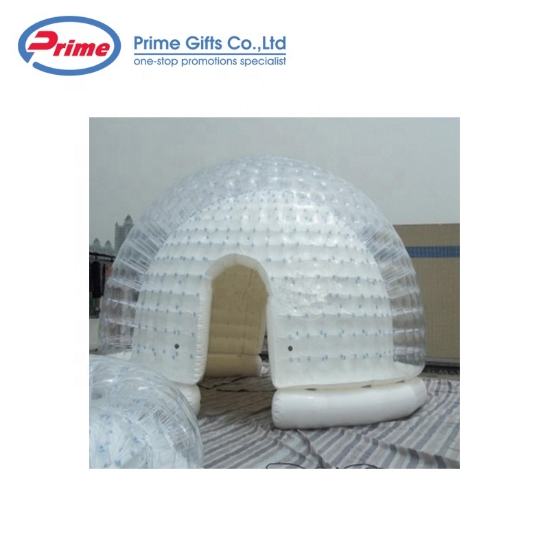 Double Wall Outdoor Inflatable Clear Air Dome Camping Tent