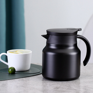 Double Wall Stainless Steel Hot Water Tea Coffee Pot Thermos Vacuum Insulated Coffee Kettle Jug Water Kettle