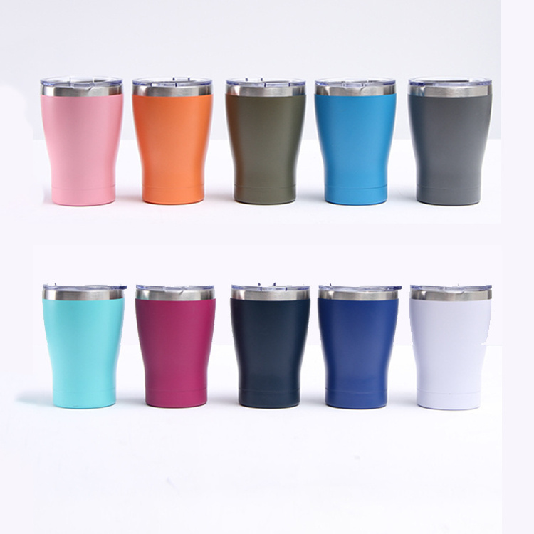 BPA FREE Toddler Cups Spill Proof 18/8 Stainless Steel Smoothie Tumblers with Leak Proof Lids Snack Cups for Baby Girls Boys