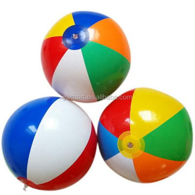 High Quality Safety Inflatable Beach Ball Toys Printed Plastic PVC Rubber Beach Balls Inflatable Large Giant Beach Ball BestSuppliers