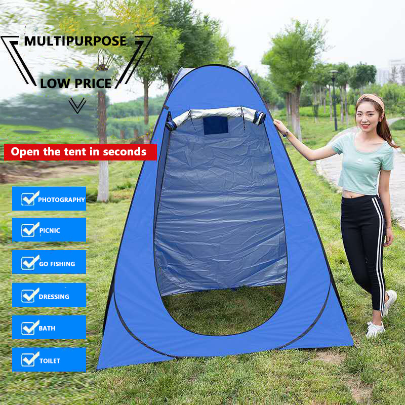 Dome Pop Up Shower Tents Camping Outdoor Waterproof drop down shower tent For Sale factory camping supply