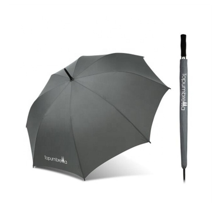 Promotional Outdoor Colorful Automatic Golf Umbrella with Logo Prints