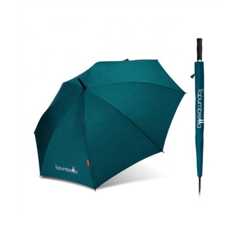 Promotional Outdoor Colorful Automatic Golf Umbrella with Logo Prints