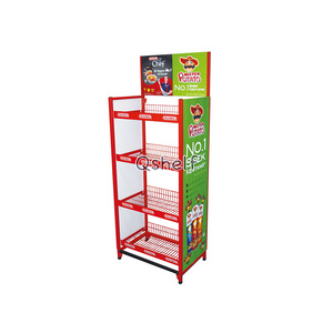 Wire Supermarket display rack , display stand, display shelf