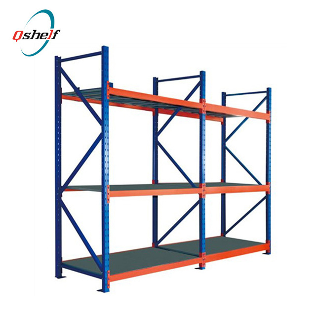 Cheap metal shelving warehouse storage double deep pallet rack