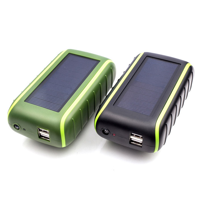 Hand Crank 6000mAh Rohs Solar Charger Power Bank