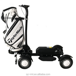 10 Inch High Quality 4 Wheel Golf Board Electric  scooter cart