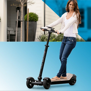 foldable mini electric foot scooter 3 wheels adult foldable Skateboard