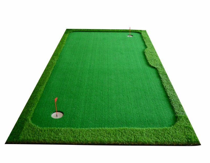 indoor outdoor mini football field putting green golf artificial grass carpet