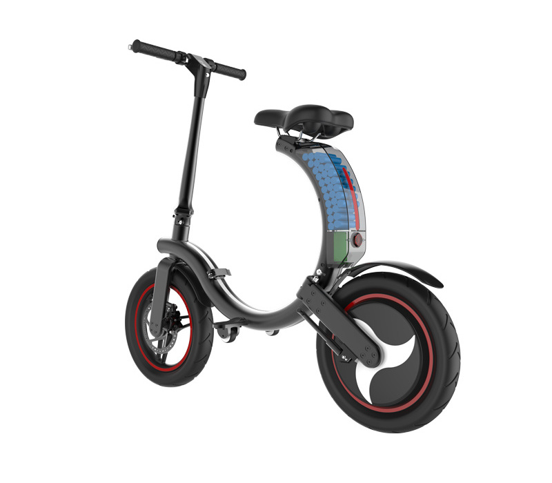 500 Watt  14inch C1 Electric Folding Bicycle Bike foldable electric bike for adults New Patent