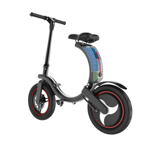 500 Watt  14inch C1 Electric Folding Bicycle Bike foldable electric bike for adults New Patent