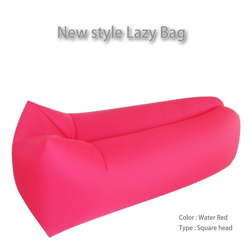 Comfortable lounge chair sleeping inflatable banana sofa bed with factory price