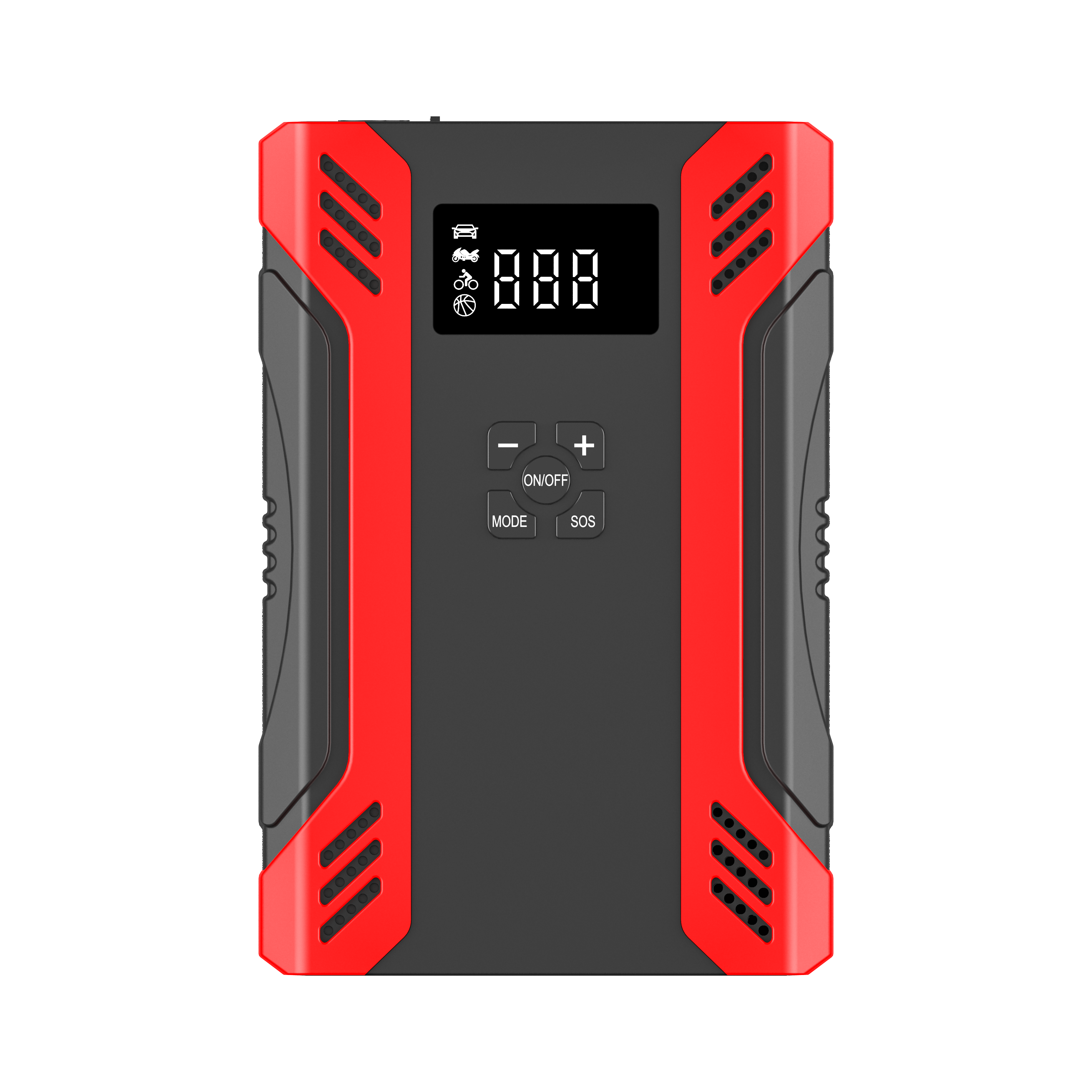 2000A 12V Power Station Jump Starter, Portable Power Bank Charger with LED Light