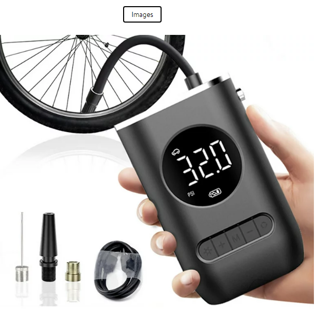 Fast Delivery Digital portable car tyre pump air compressor wireless car tire inflator mini electric air pump for car