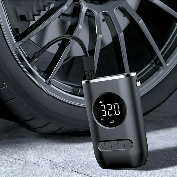 Fast Delivery Digital portable car tyre pump air compressor wireless car tire inflator mini electric air pump for car