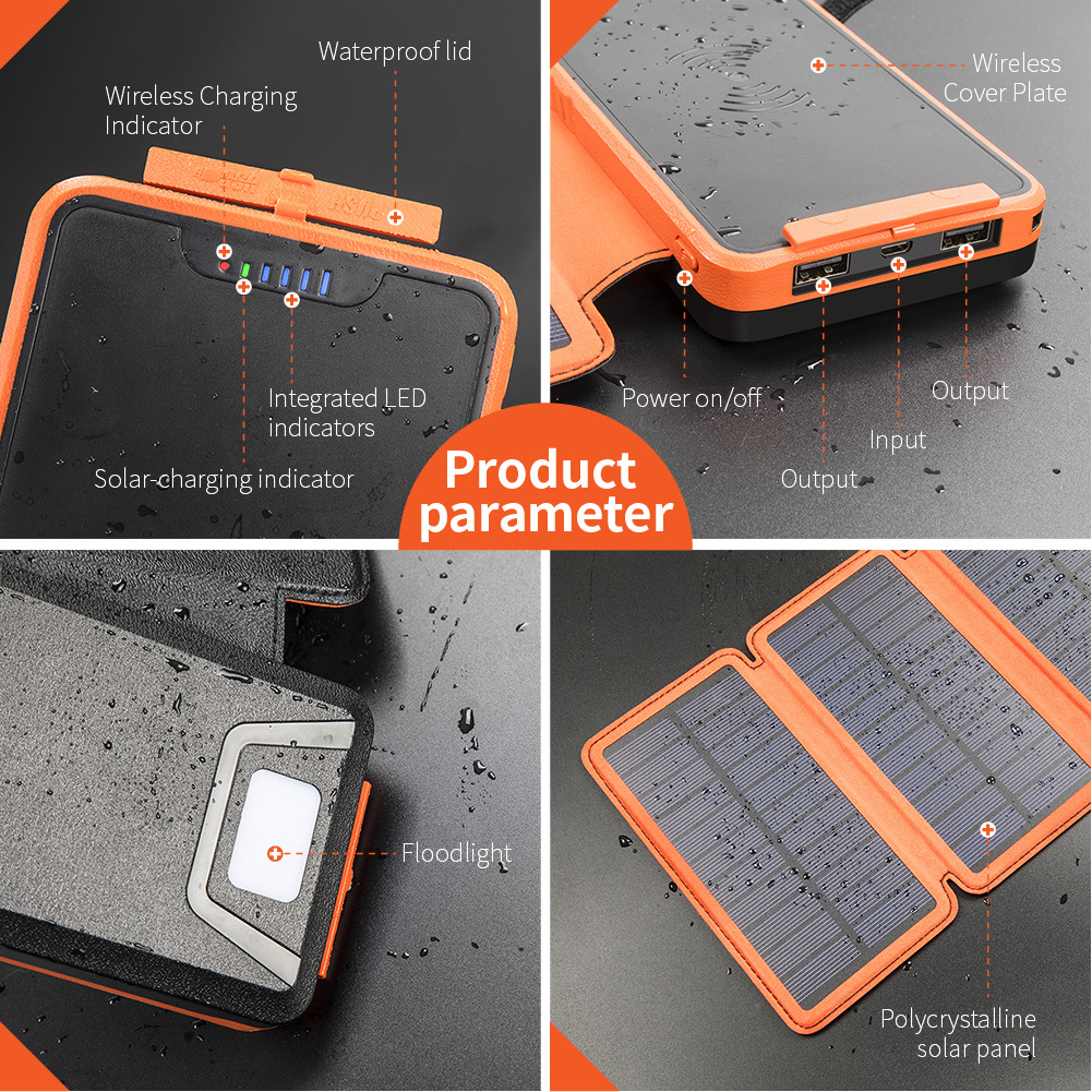 New Technology Cell Phone Battery Pack Portable Solar Laptop Power Bank And Lighter