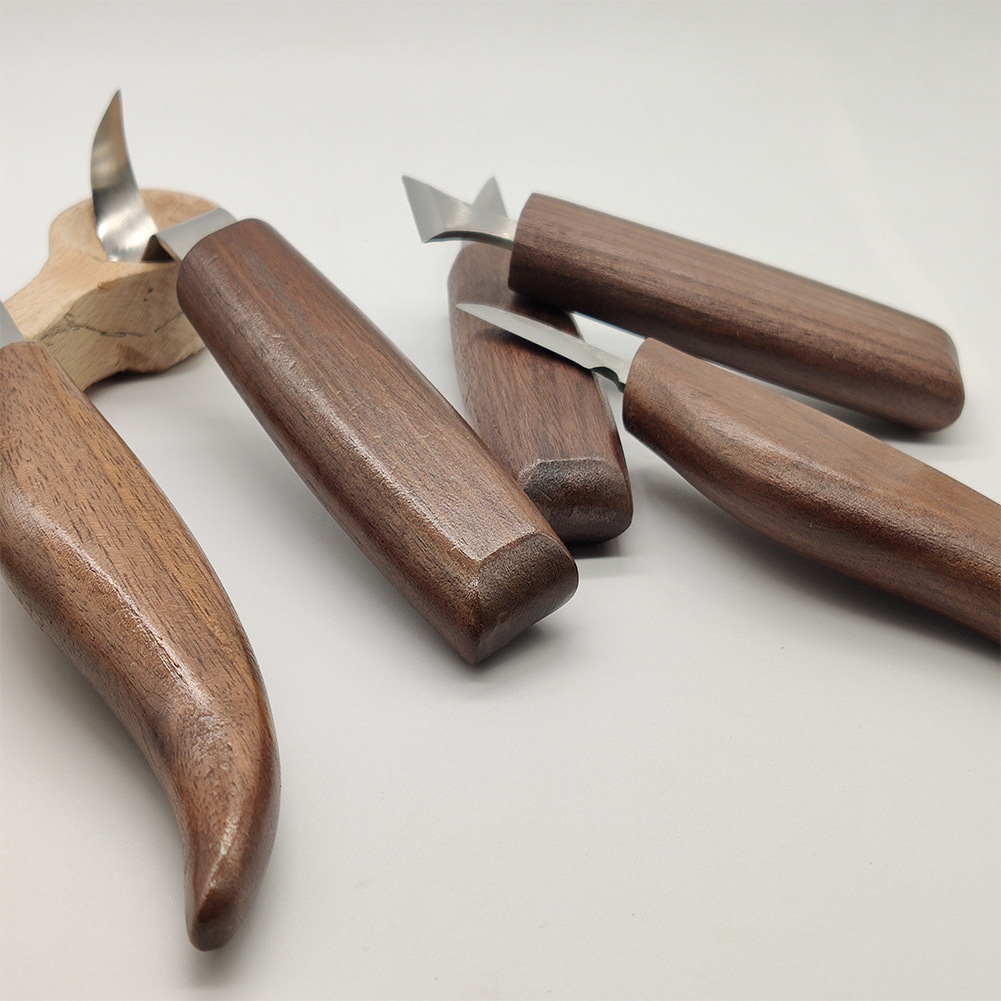 Hand Tools Wholesale Wood Carving Tools Set, Beginners Sharpener Chip Whittling Manual Wood Carving Knife Kit