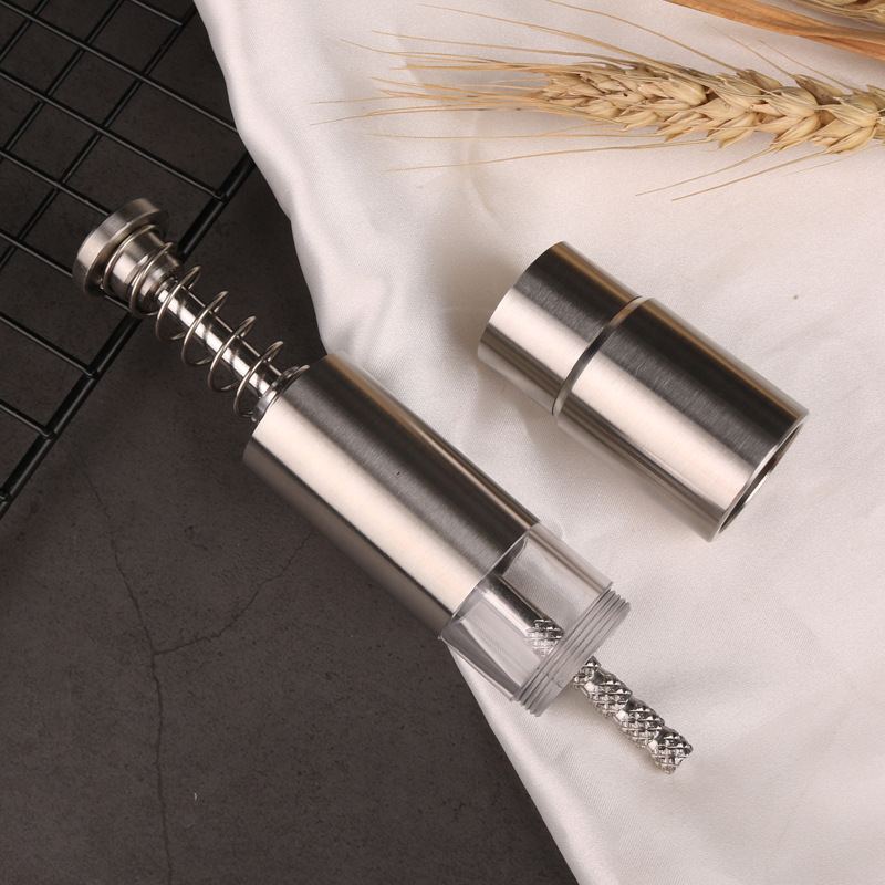 2022 Newest Stainless Steel Salt And Pepper Manual Grinder Mill, Top Quality Portable Manual Pepper mill