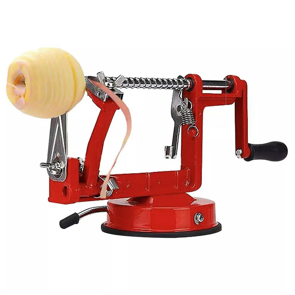 Home Use Fruit Apple Peeler and Corer Slicer Remover Stainless Steel Apple Peeler Corer Slicer, Potato Cutter for Kitchen