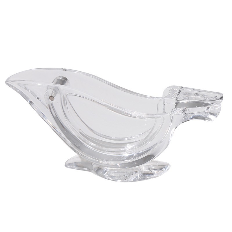 Acrylic Lemon Slice Squeezer Bird Hand Juicer Citrus Lime Kitchen Tool