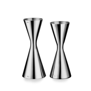 304 Stainless Steel Ounce Cup Wine Measuring Device One-piece Double-headed Cocktail Shaker Glass Jigger 30/45ML