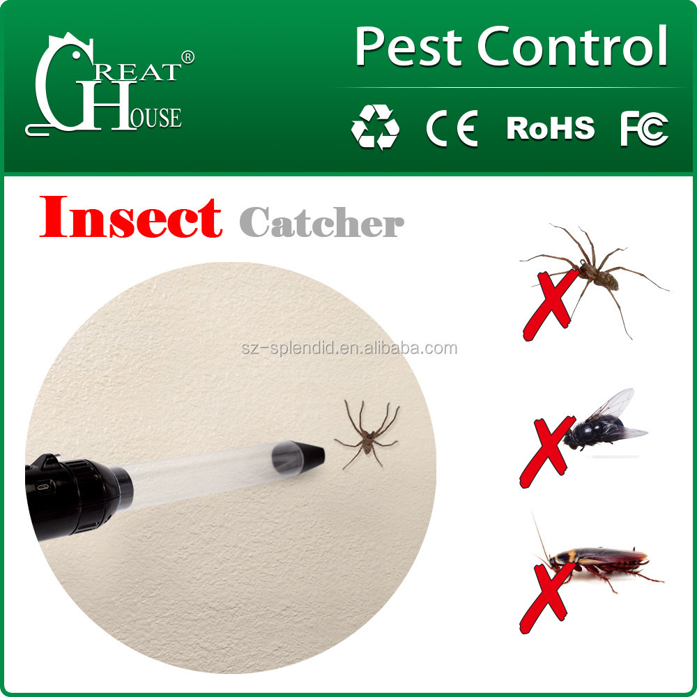 GH-200E USB recharger Insect and bug vacuum catcher