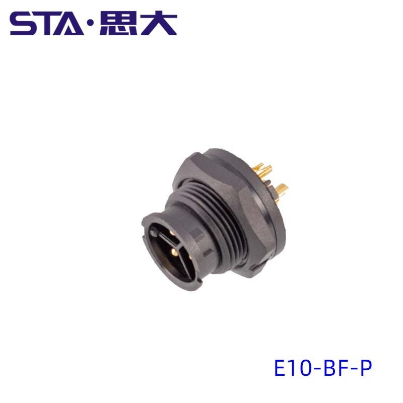 E10 Equivalent Amphenol LTW BD-12PMMP-LC7001 CONNECTOR IP67 Waterproof Circular Plug 12POS Panel Socket