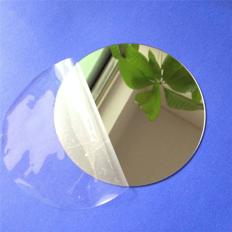 Round Acrylic Mirror Sheet OD100x1mm 3D Wall Sticker Mirrors PMMA Plastic Glass Home Hotel Decorative Lens Miroir Mural DIY Plak