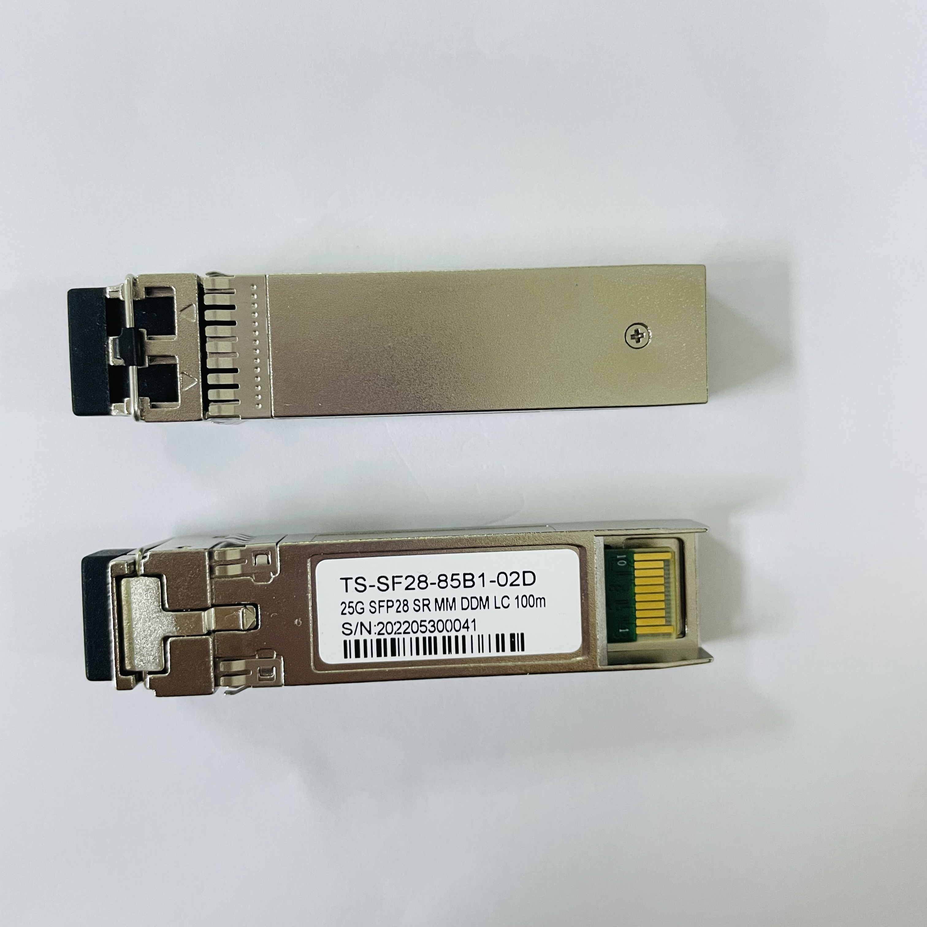 Industrial SFP28 25G SR 850nm 100m optical transceiver Compatible SFP-25G-SR-I LC MMF sfp transceiver module