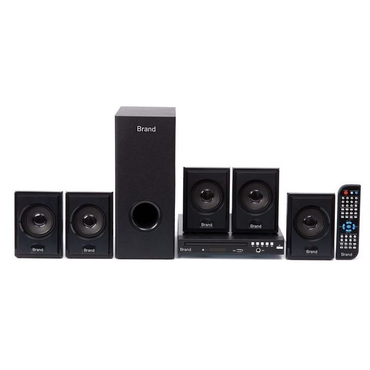 5.1CH Surround Sound System Home Theatre EVD Player Karaoke Home Theatre System With Microphone