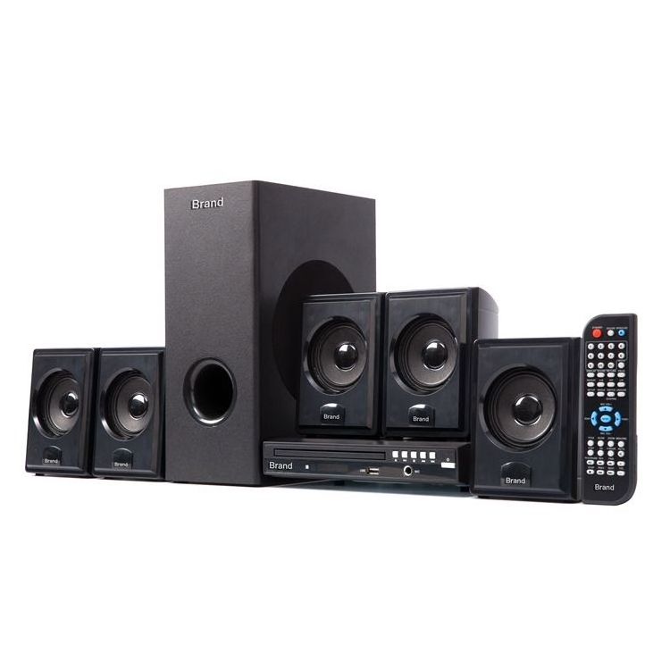 5.1CH Surround Sound System Home Theatre EVD Player Karaoke Home Theatre System With Microphone