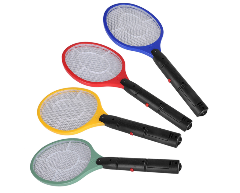 2AA Battery Electric Fly Mosquito Swatter Bug Swatter Racket Anti Mosquito Killer Electric Mosquito Swatter