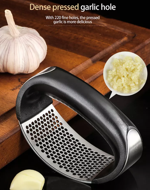 Household garlic tools Rocker mincer Manual stainless steel ginger juice garlic crusher pressers garlic press