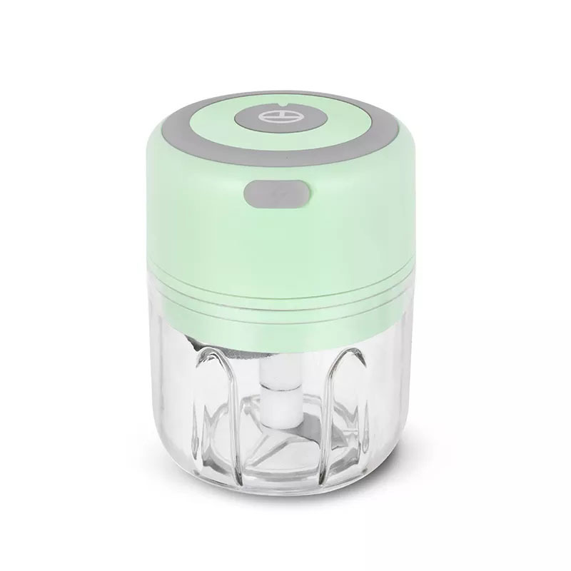 Portable Garlic Masher Mini Electric Garlic Chopper with USB Rechargeable Charging Kitchen Tool