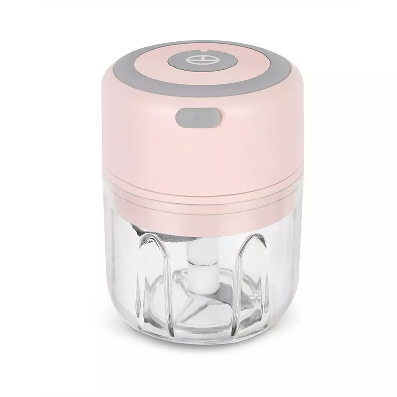 Portable Garlic Masher Mini Electric Garlic Chopper with USB Rechargeable Charging Kitchen Tool