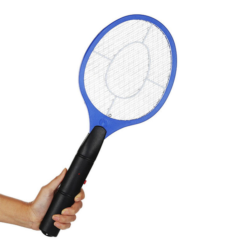 Smart Bug Zapper 3-Layer Safety Mesh Summer Electric Fly Swatter for Home Office Bedroom