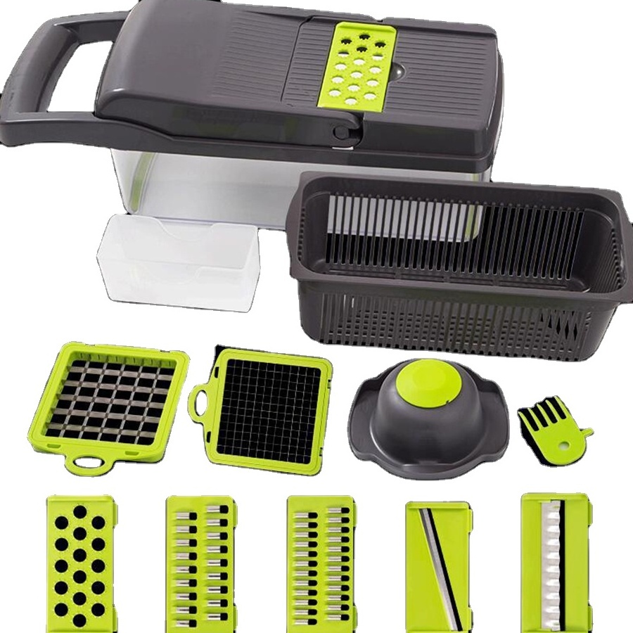 NEW Multifunction Vegetable Cutter Food Slicer Dicer Nicer Vegetable Fruit Peeler Chopper Cutter Carrot Cheese Grater