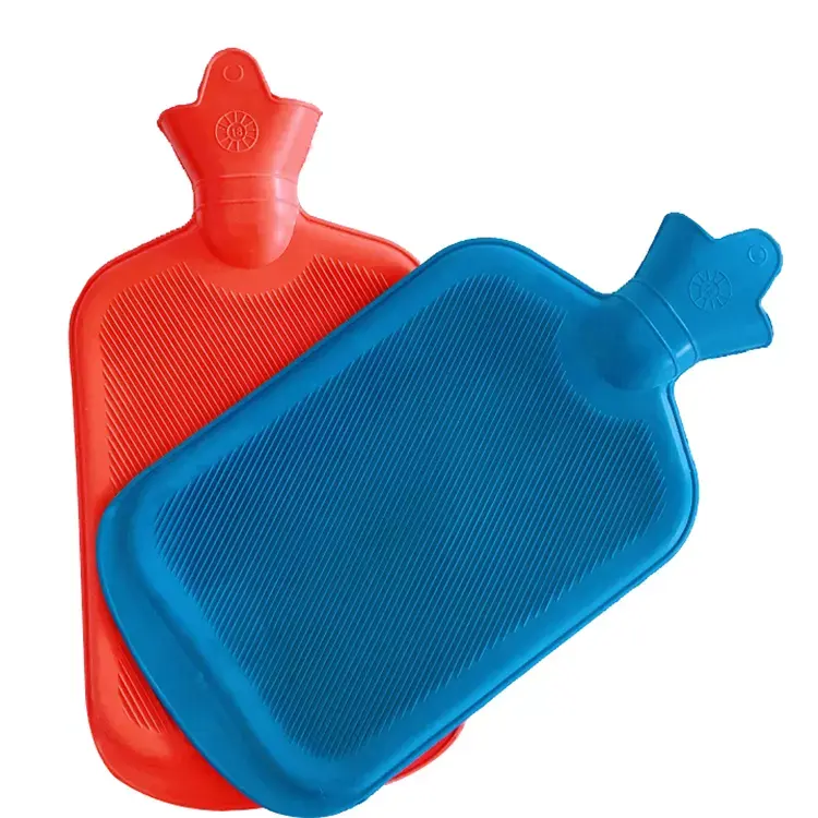 2000ml Factory Direct Manufacture Natural Rubber Hot Water Bottle for Pain Relief