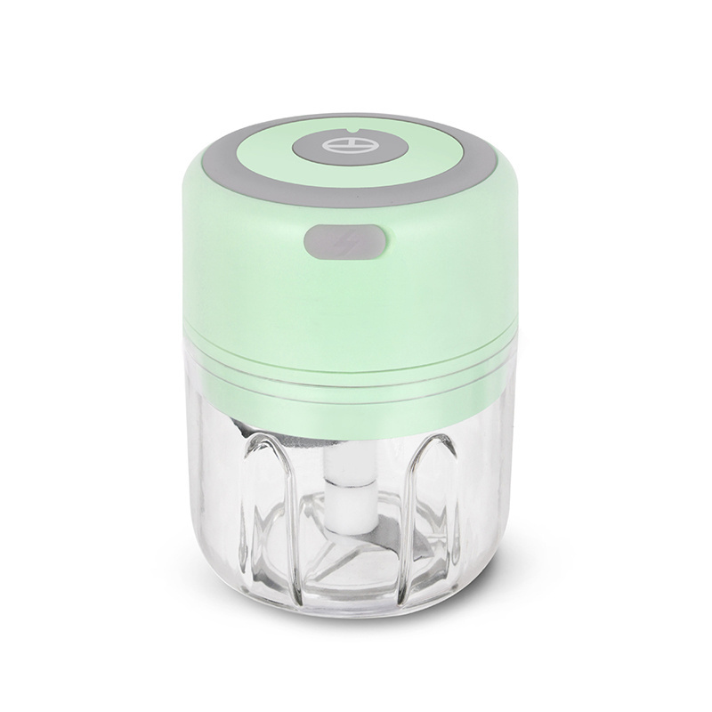 Automatic Waterproof USB Portable Electric 100ml 250ml Garlic Chopper Mini Cordless Food Chopper For Home Use