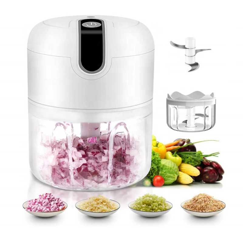 Food Chopper Slap It Vegetable Safe Mincer 14-In-1 Vegetable Fruit Chopper Cutter Food Onion Grinder