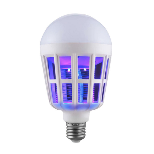 220V E27 UV LED Bulb 15W Mosquito Killer Lamp 2 In 1 Mosquito Trap Insect Killer Light Bulb Fly Bug Zapper Night Light